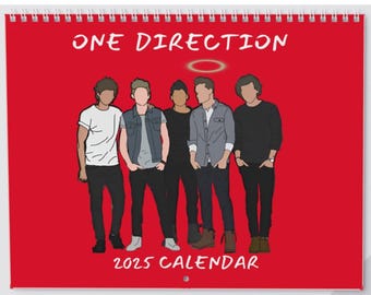 One Direction 2025 Calendar Liam Payne Tribute One Direction Gift One Direction Shirt Harry Styles Merch Louis Tomlinson Nial Horan ID Mech