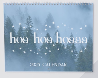 Twilight 2025 Wall Calendar Hoa Hoa Hoa Twilight Memes Twilight Calendar Twilight Merch Twilight Gift Twilight Funny Team Edward Titsoak