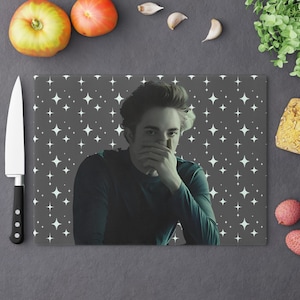 Twilight Cutting Board Stinky Face Edward Hoa Hoa Hoa Twilight Memes Twilight Merch Twilight Gift Twilight Funny Team Edward Titsoak Bella