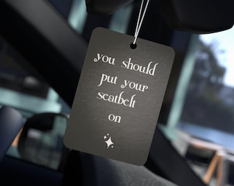 Twilight Car Luchtverfrisser Je moet je gordel omdoen Twilight Auto-accessoires Twilight Merch Twilight-cadeau Titsoak Twilight Memes Hoa