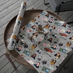 Twilight Wrapping Paper Hoa Hoa Hoa Edward Cullen Christmas Twilight Merch Twilight Gift Twilight New Moon Titsoak Bella Swan Jacob Black