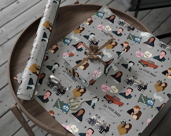 Twilight Wrapping Paper Hoa Hoa Hoa Edward Cullen Christmas Twilight Merch Twilight Gift Twilight New Moon Titsoak Bella Swan Jacob Black