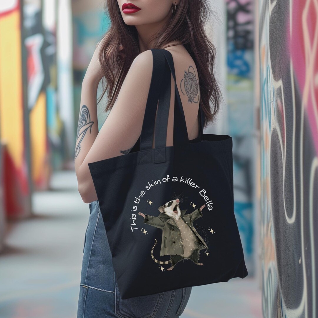 Twilight Borsa Shopper New Moon – Stampa Floreale Cullen Crest – Due Facce – Fantasy