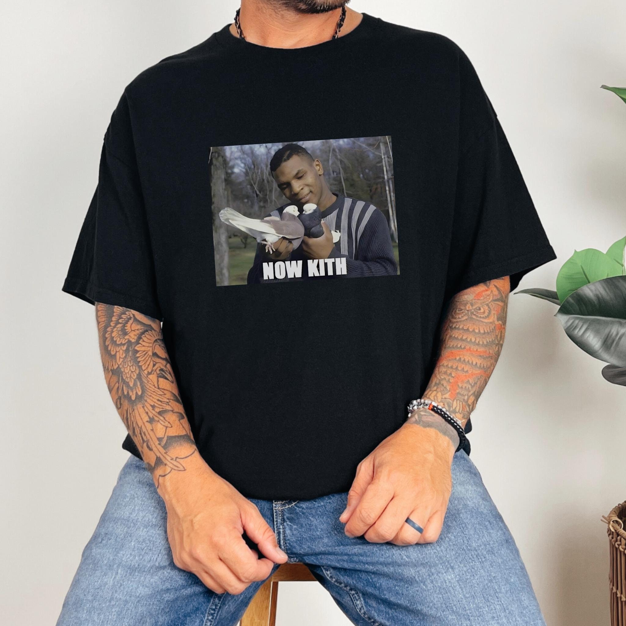 Now Kith Mike Tyson Pigeons T Shirt Now Kith Meme Mike Tyson 