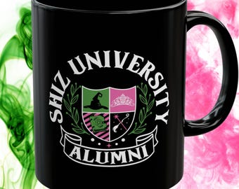 Shiz University Mug Elphaba Glinda Defying Gravity Wicked Musical Fan Gift Wicked Movie Broadway Musical Gift Theater Lover Wicked Merch