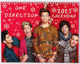 One Direction 2025 Calendar ID Merch  Liam Payne One Direction Shirt One Direction Hoodie Harry Styles Merch Louis Tomlinson Nial Horan ID