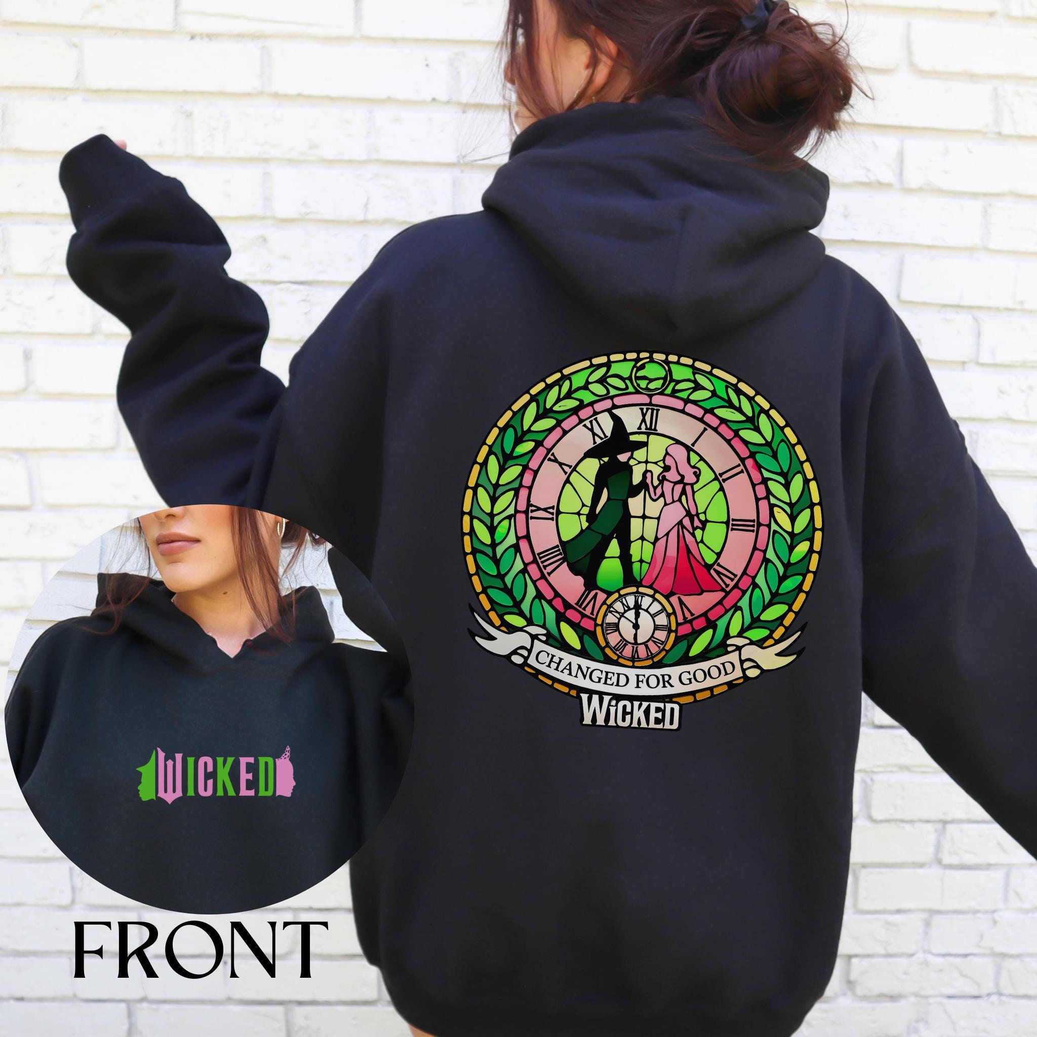 ウィキッド フーディー Wicked Zip Hooded Sweatshirt - Etsy