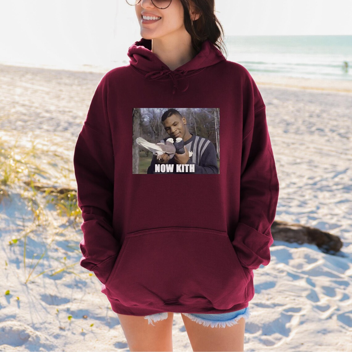 Now Kith Mike Tyson Pigeons Hoodie Now Kith Meme Mike Tyson Canvas ...