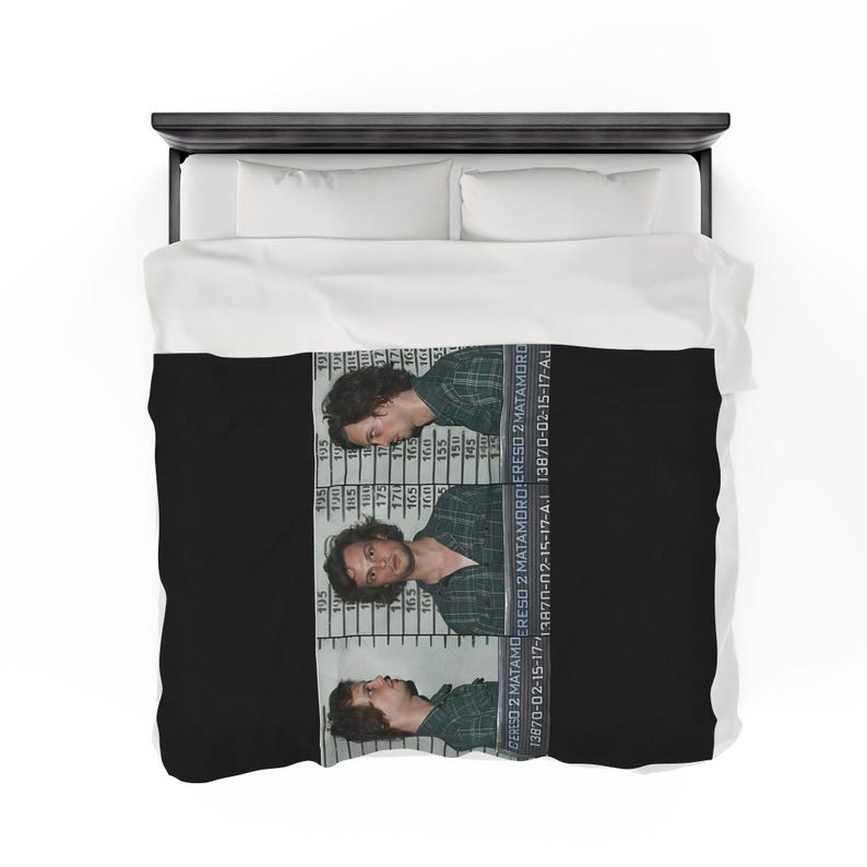 Spencer Reid Mugshot Blanket Criminal Minds Fan Gift True Crime Fan