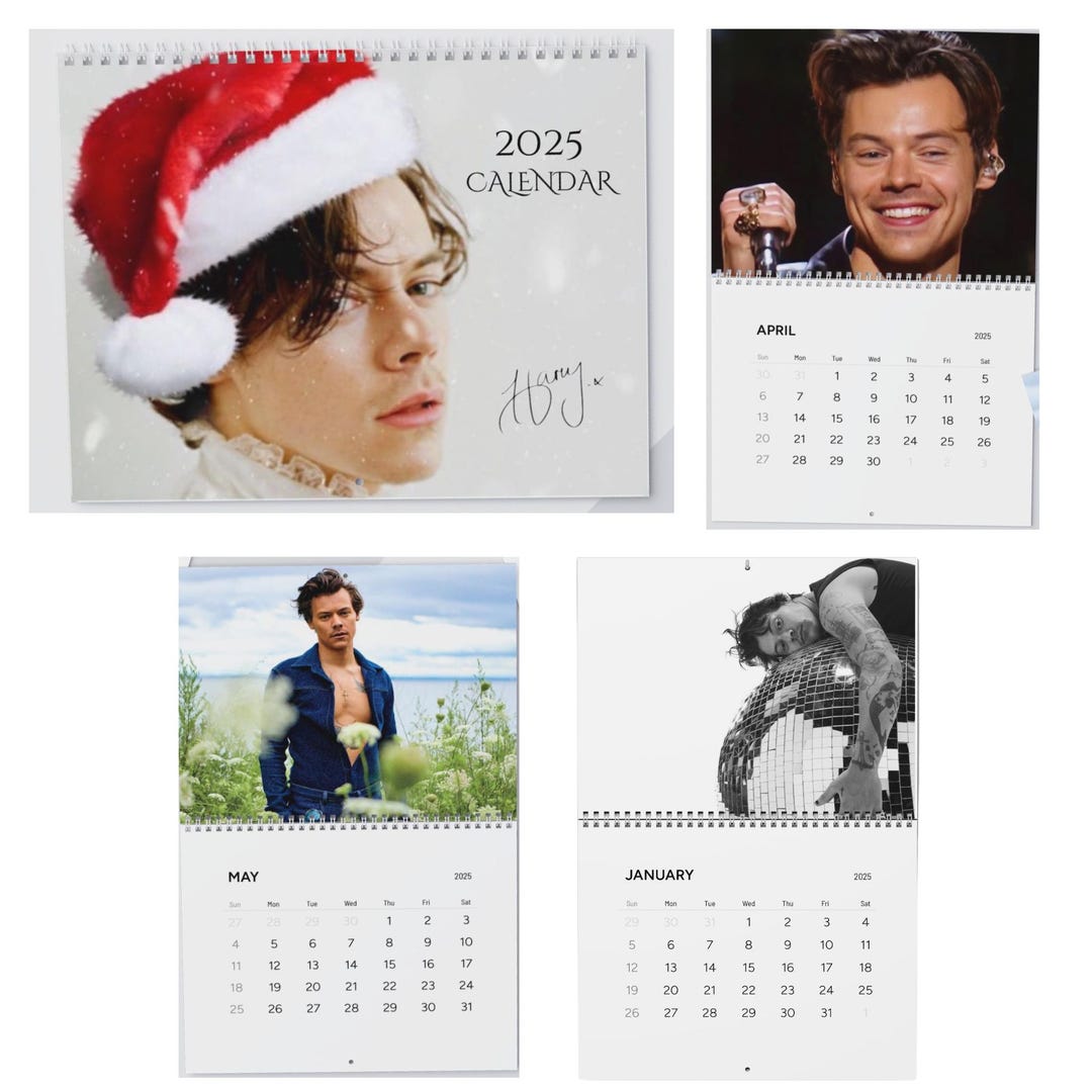 Harry Styles Christmas 2025 Calendar Harry Styles Gifts Harry Styles