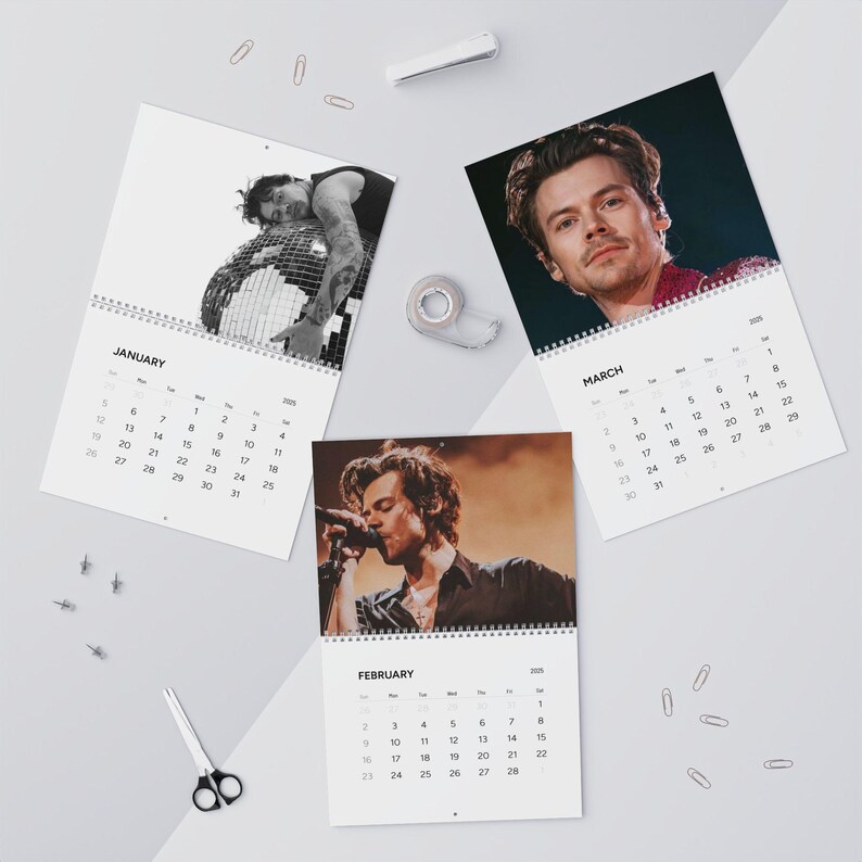 Harry Styles Christmas 2025 Calendar Harry Styles Gifts Harry Styles