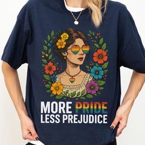 More Pride Less Prejudice Shirt, Gay Gift, You Are Safe With Me, Protect Trans Kids, Lgbt Gift, Inclusive Shirt, LGBT friendly shirt, LGBTQ+