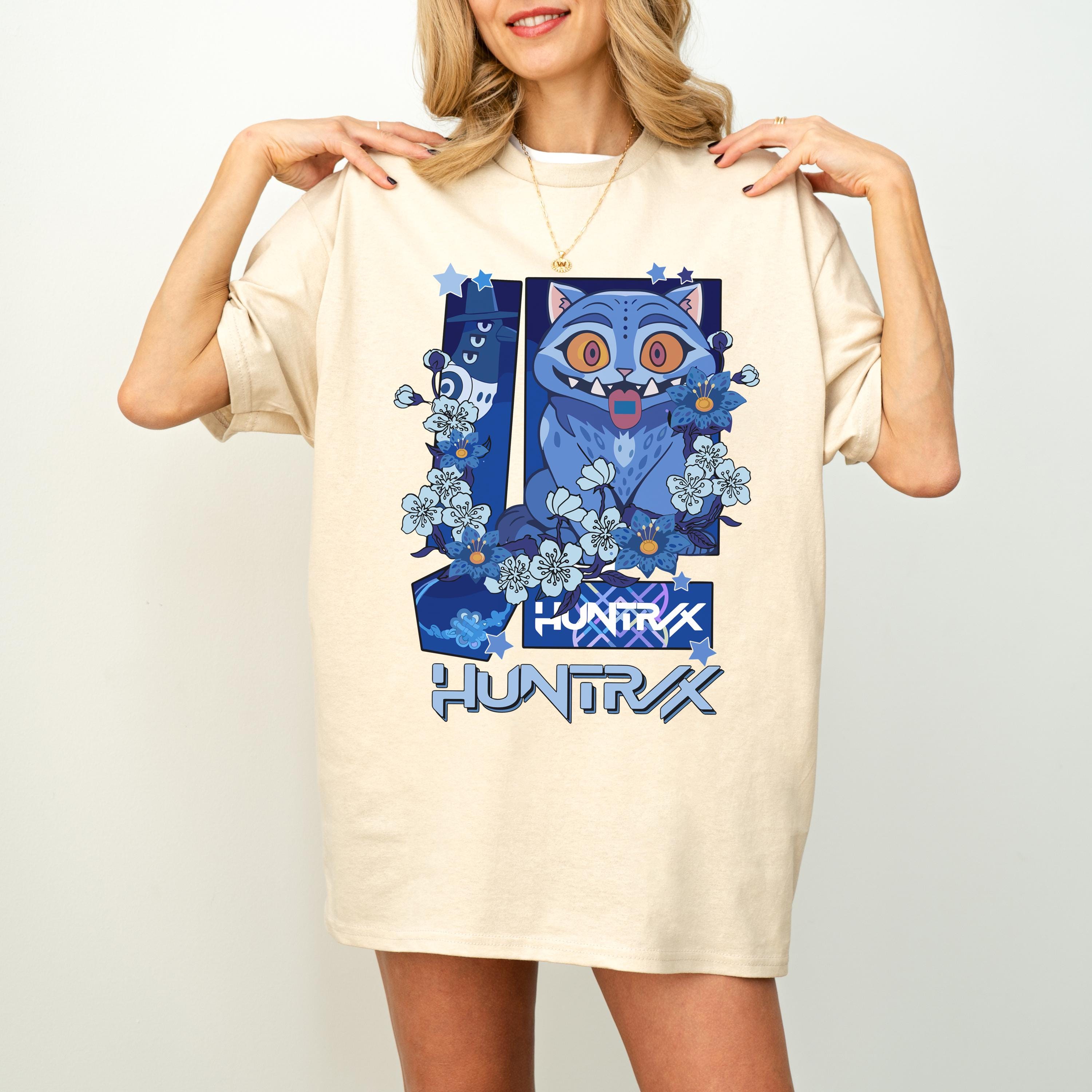 Camiseta KPOP Demon Hunters Derpy Collegic - Oficial, 100% Algodón, Estilo Manga Corta ¡Para Fans Del K-Pop!