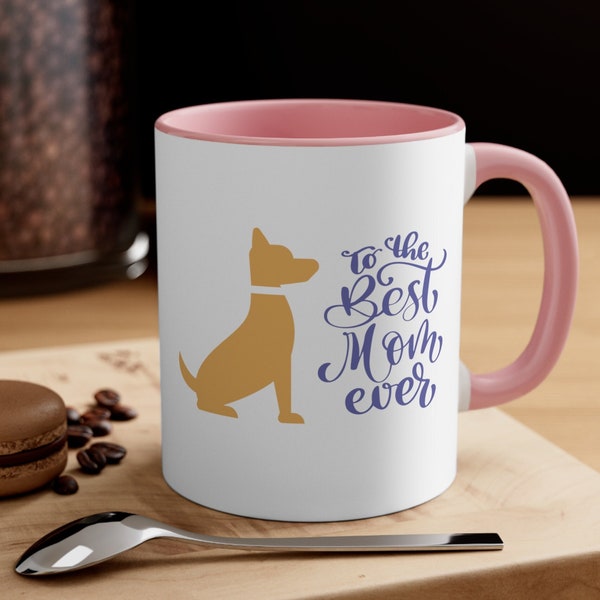 Dog Mom Coffee Mug Cute Pet Lover Cup Puppy Theme Tea Drinkware Golden Lab Mothers Day Gift Idea for Her