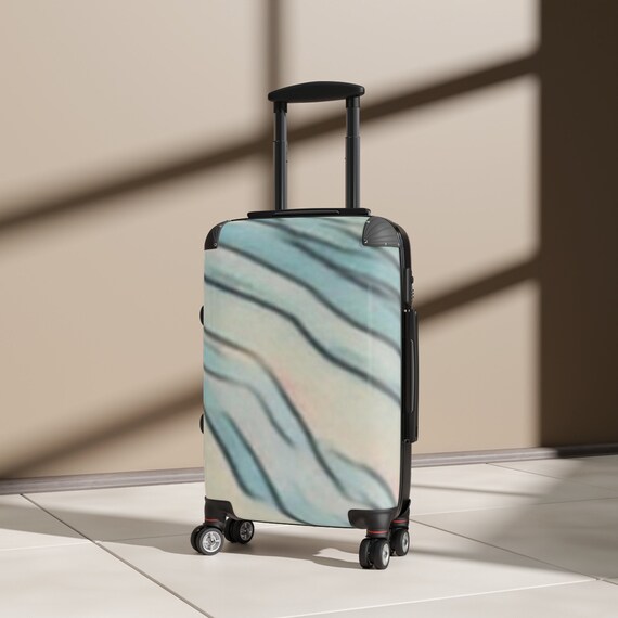 Beach Lovers Wheeled Spinner Suitcase Sturdy Lightweight Rolling Travel Gear Artistic Carry on Luggage Tropical Vacation Weekend Getaway Bag Etsy UK