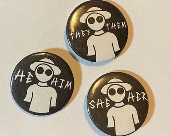 Pronoun Pins