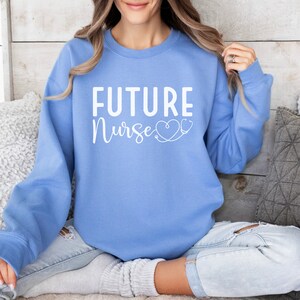 Nurse Graduation Sweatshirt: Perfect Gift for Future RNs and Nursing Students, Cozy Medical Career Apparel