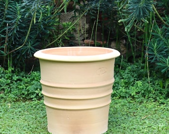 Doniczka terakotowa - mrozoodporna i ręcznie wykonana, wys. 35 i 40 cm