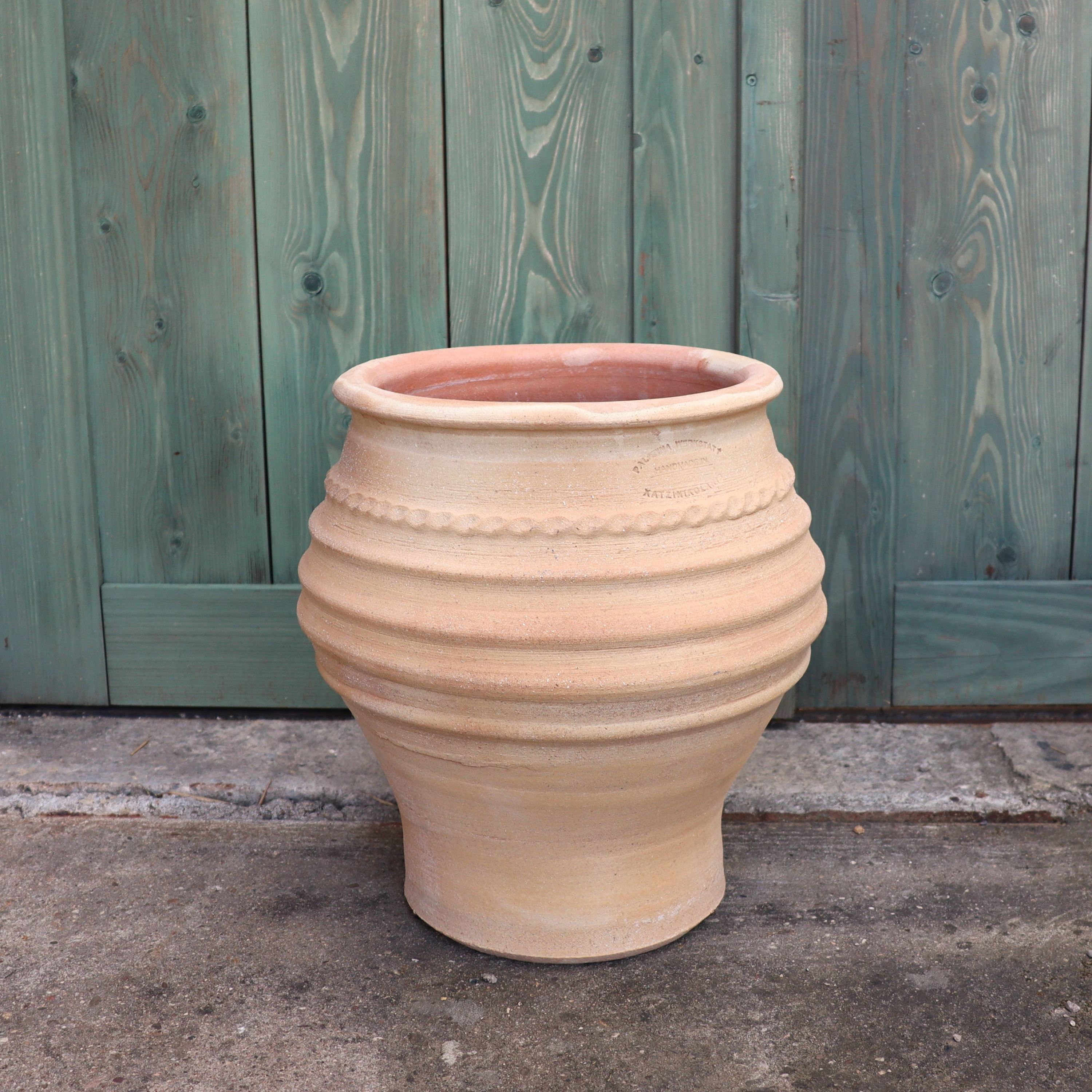 Anfora In Terracotta Cistus 40 Cm - Fatta A Mano In Grecia, Resistente Al Gelo, Vaso Decorativo Per Giardino E Terrazzo - 4