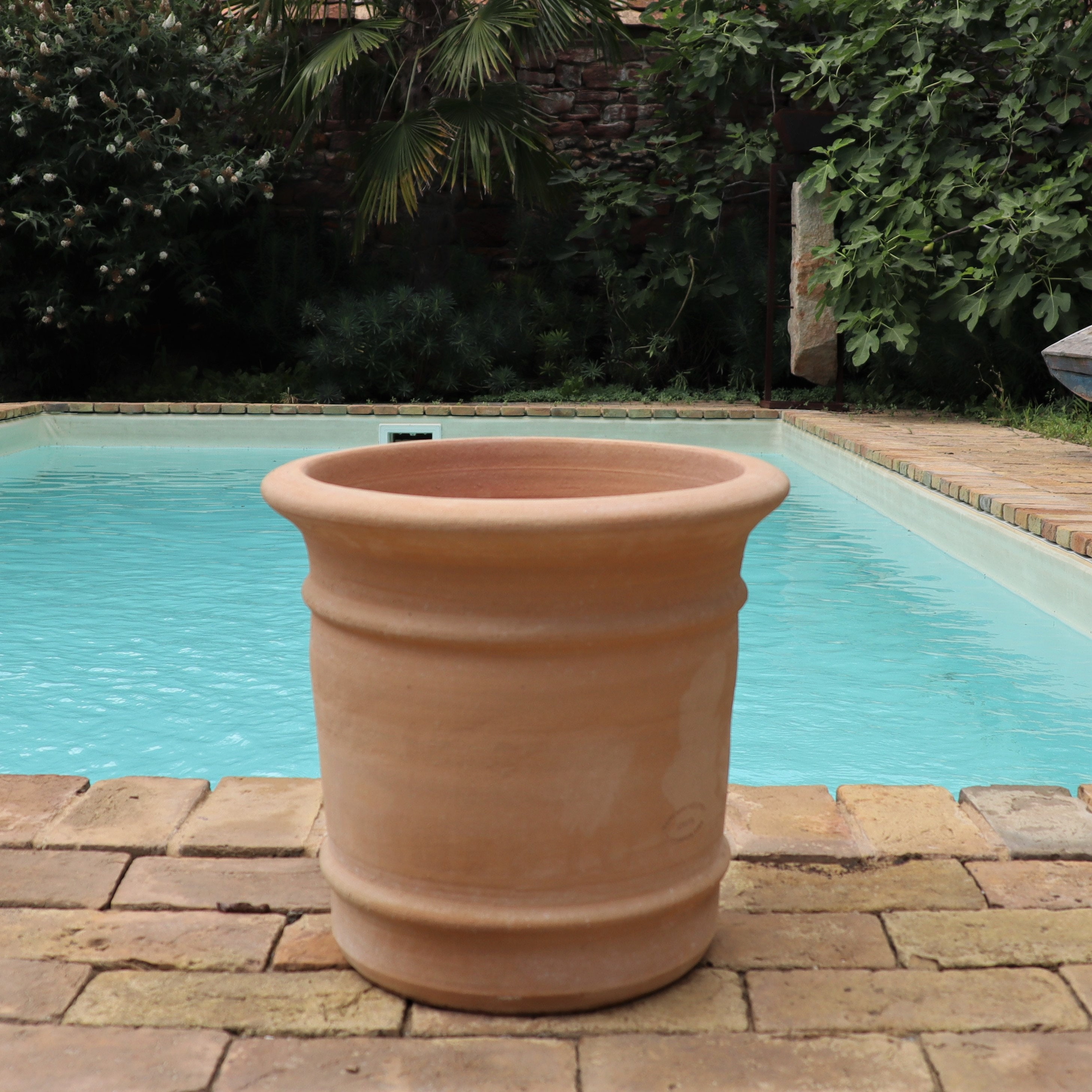 Chapelu ICILM40CTE - Vaso di Fiori Pepia, in Polipropilene, 30 cm, Terracotta