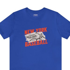 New York Retro Baseball Tee, Mets honkbal, Baseball Fan T-shirts, Vintage geïnspireerde honkbal Tees, Unisex Baseball Shirts, Baseball Fan Tees