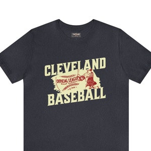 Cleveland Baseball Retro Tee, Vintage Indians baseball, Retro Indians, Baseball Fan T-shirt, Baseball Team Shirt, Vintage style baseball Tee