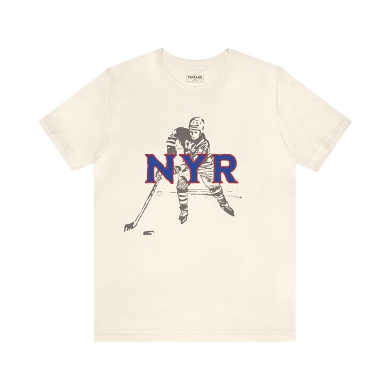 New York Hockey Tee, Retro Hockey T-shirt, New York Tees, Hockey Tees, Rangers, NYR, Winter classic, Hockey Apparel, Unisex Hockey T-shirts
