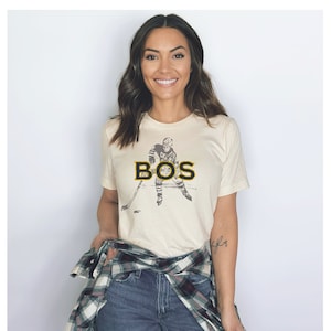 Boston hockey-T-shirt, retro hockey-T-shirt, Boston-T-shirts, hockey-T-shirts, Bruins, BOS, winterklassieker, hockeykleding