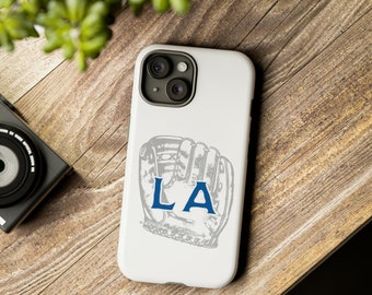 Los Angeles baseball iPhone 15 Phone case, Dodgers, Baseball Case, Retro Baseball Phone Case, Baseball Fan Case, LA Baseball, LA Phone case
