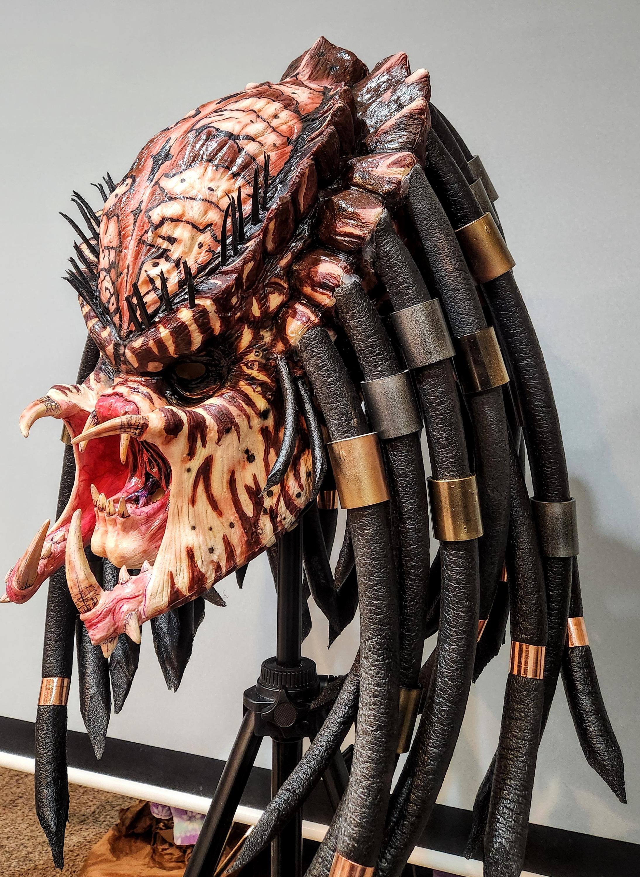 Costume Prop Life Size Display Mask Predator 2 - Etsy