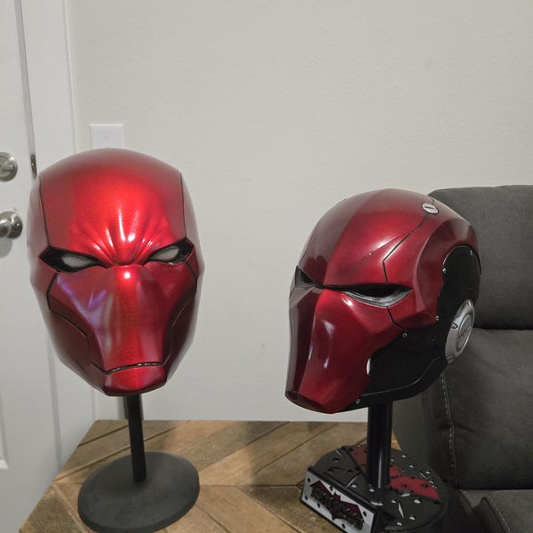 Redhood batman mask helmet