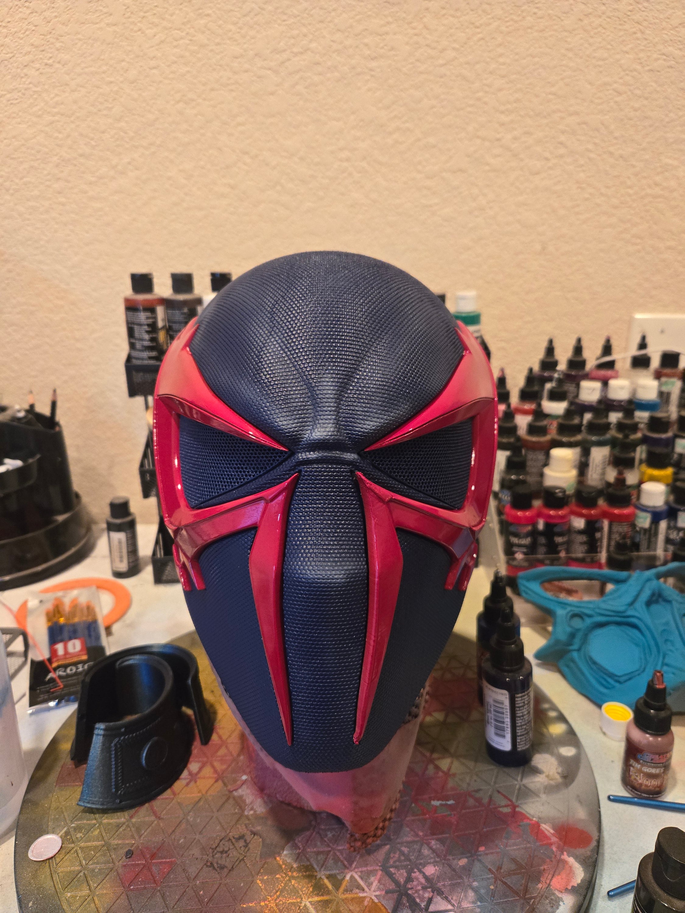 スパイダーマンマスクヘルメット2099 - Etsy 日本