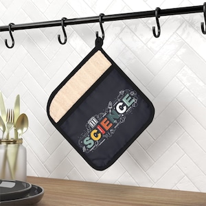 Science - Pot Holder with Pocket