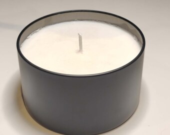 Handmade Natural Soy Wax Candle, Scented Soy Wax Candle, Unscented Candle, Premium Soy Candle, Tin Candle, Home Gift Candle, 200g