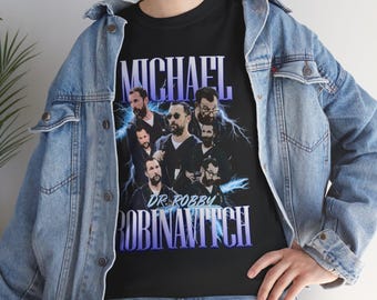 Pitt TV-Show Unisex T-Shirt: ER Doktor Robby, Medizinisches Drama Fan Shirt