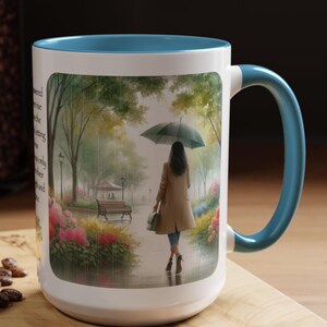 Rainy Day Inspirational Coffee Mug (11, 15oz)