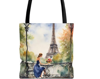 Parisian Chic Tote Bag, 3 Sizes