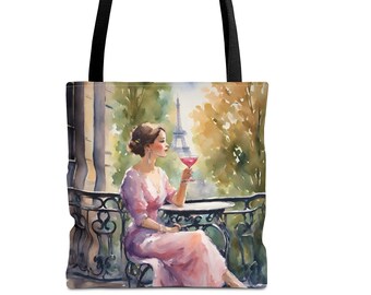 Parisian Chic Tote Bag, 3 Sizes