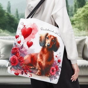 Dachshund Liebe: Niedliche Stoffbeutel für jeden Anlass, 3 Größen