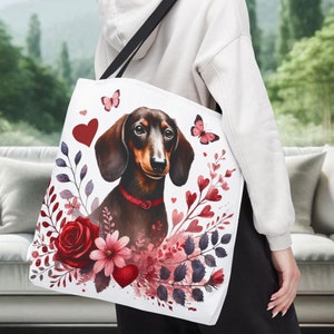 Dachshund Liebe: Niedliche Stoffbeutel für jeden Anlass, 3 Größen