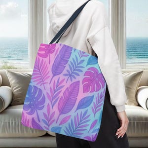 Leaf Me Be Tote Bags, 3 sizes