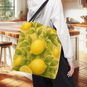 When Life Gives You Lemons, Carry Them Stylishly! Tote Bags, 3 sizes