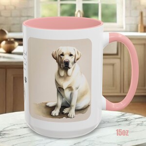 Laborgetestet. Kaffee Zugelassen! Labrador Kaffeebecher (11, 15 Unzen), 7 Farben