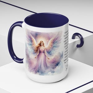 Angel Mug • Heavenly Guardian Coffee Cup, (11oz, 15oz) 5 colors image 18