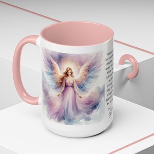 Angel Mug • Heavenly Guardian Coffee Cup, (11oz, 15oz) 5 colors image 20