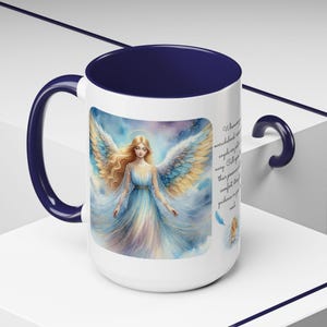 Angel Mug • Heavenly Guardian Coffee Cup, (11oz, 15oz) 5 colors image 18