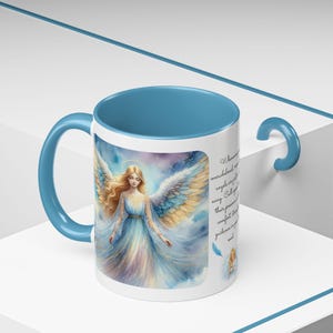 Angel Mug • Heavenly Guardian Coffee Cup, (11oz, 15oz) 5 colors image 16