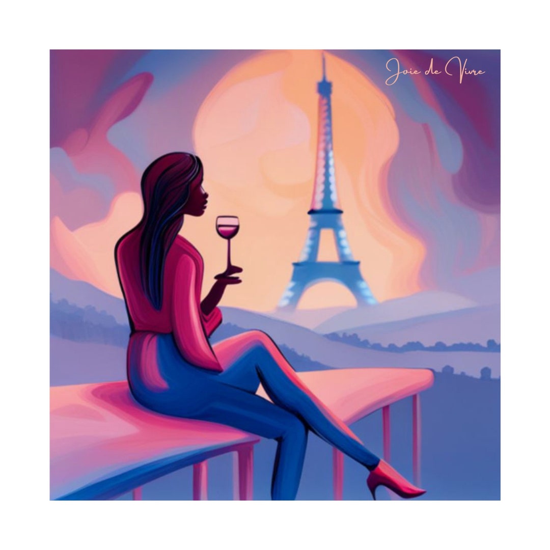 Joie De Vivre enjoyment of Life Matte Poster - Etsy