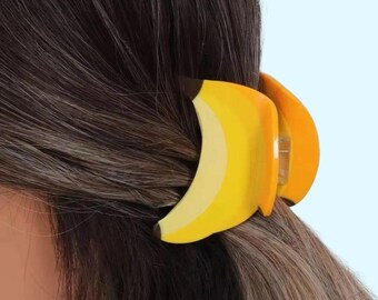 Fermaglio per capelli a banana con strass Fermaglio per capelli a banana con strass