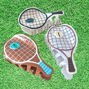 1 piece tennis hair claw clip|hair clip|barrette|hair accessories